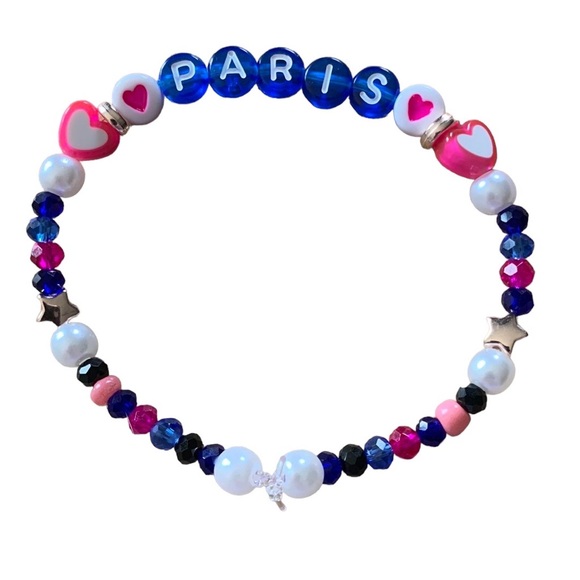 5 for $20 Taylor Swift Handmade Friendship Beaded Bracelet
“Paris” - Picture 1 of 2